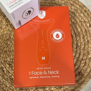 Revo GenieFace & Neck Tightening Device — new with collagen jelly both knew